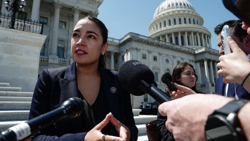AOC isn't radical enough for the left on Israel. What a scary thought.