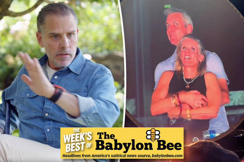 Best of the Babylon Bee: Hunter Biden warns prices of crack and prostitutes will skyrocket without illegal migrants
