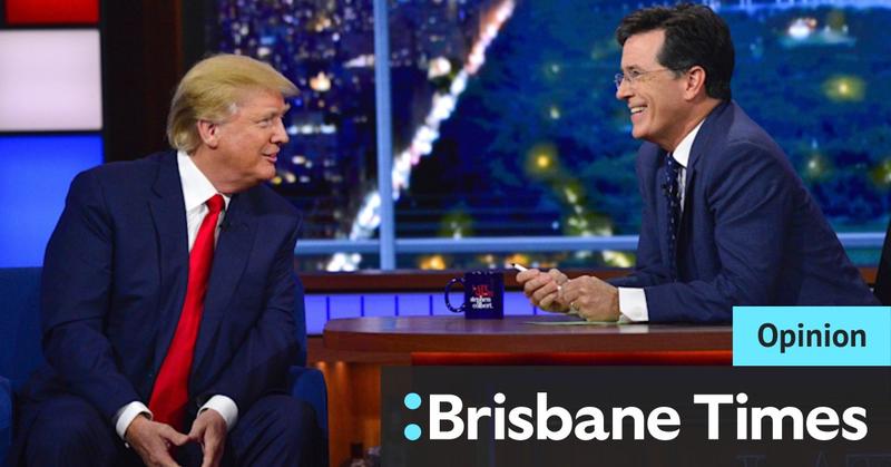I lived my dream on US talk shows – the axing of Colbert’s Late Show is about one thing