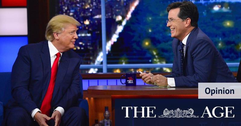 I lived my dream on US talk shows – the axing of Colbert’s Late Show is about one thing