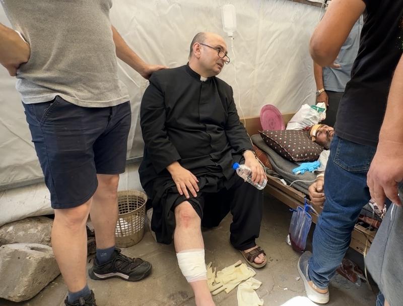 Israel is obliterating places of worship, including the only Catholic church in Gaza