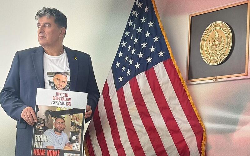 Father of hostage Segev Kalfon tries new tactics to save his son