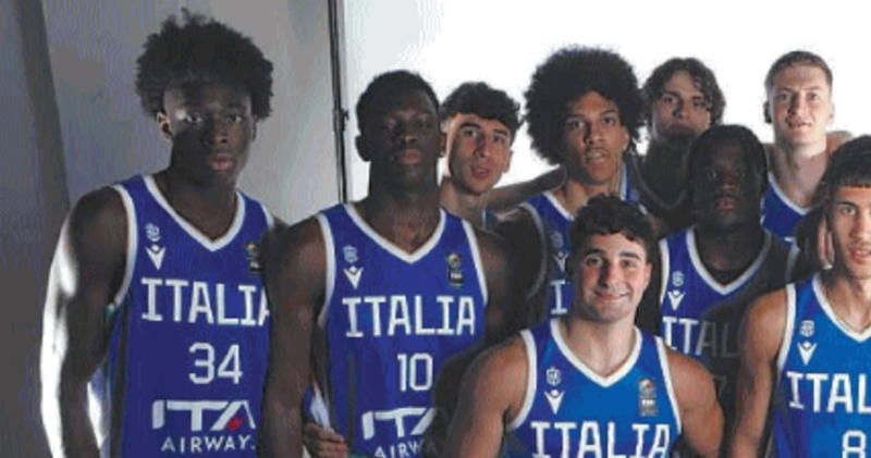 Gli azzurrini del basket campioni senza Ius soli 