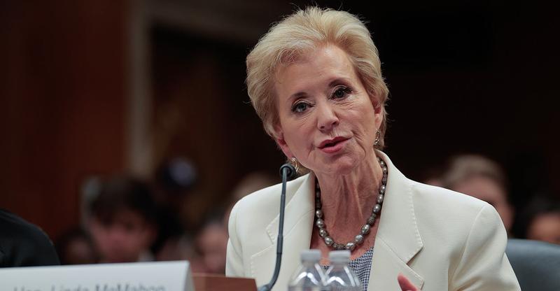 EXCLUSIVE: McMahon Reveals Plan to Work With Congress to Bring Down Department of Education