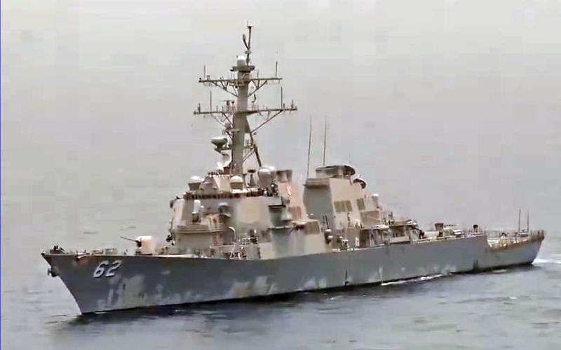 Iran says it confronted US destroyer in Gulf of Oman
