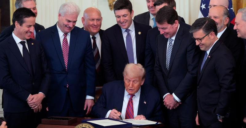 6 Months Into Second Term, Trump Savors Legislative Wins