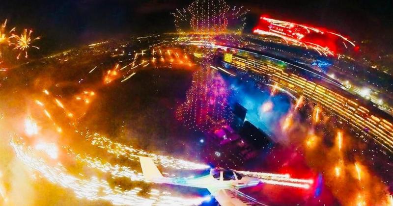 Plane to launch fireworks over sea in first display of the season