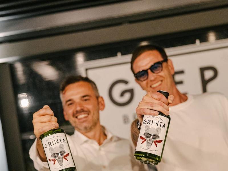 L’amaro Grinta completa i “fab four” di Glep