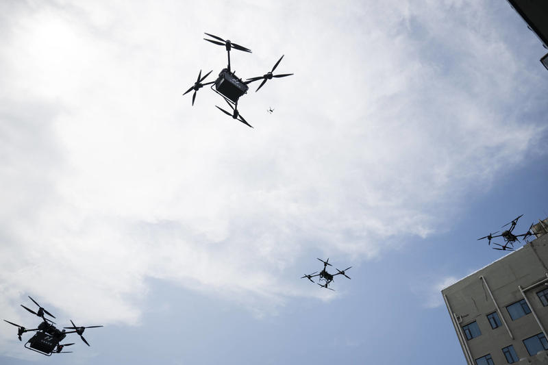 Drones que entram pela janela