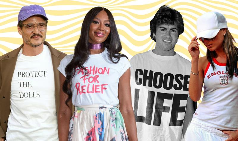 Une courte histoire du T-shirt à slogan, bannière de nombreuses luttes depuis l’après-guerre