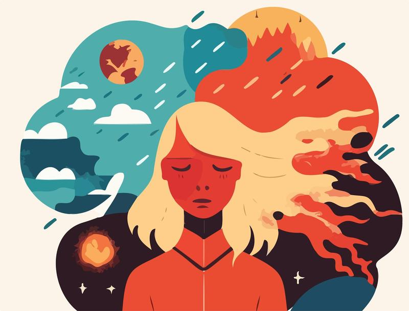 Could climate anxiety be a form of pre-traumatic stress disorder? A psychologist explains the research