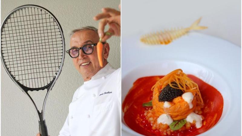 Bruno Barbieri e la ricetta per Jannik Sinner: il piatto e gli ingredienti