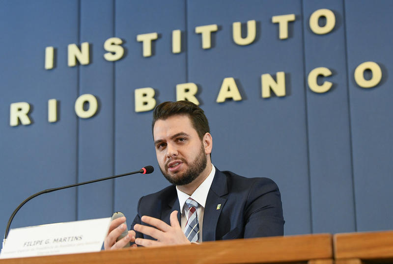 “Sou um preso político”, diz Filipe Martins