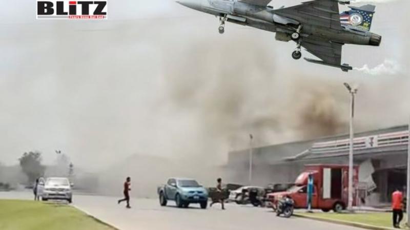 Thailand-Cambodia border clash escalates as Thailand launches airstrike