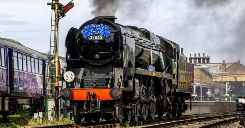 Historic locomotive making rare trip to Norfolk