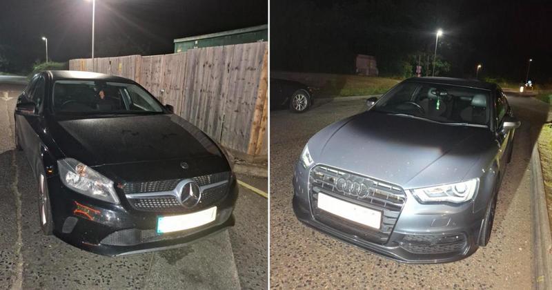 Audi seized and Mercedes driver arrested after 'A11 race'