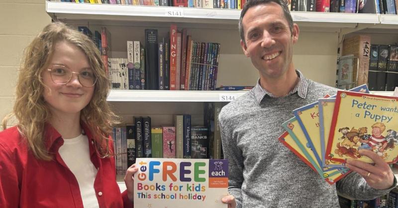 Free books for kids in Norfolk village this summer