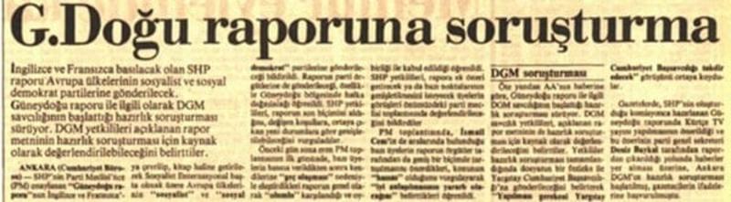 CHP’nin raporunda ne olacak?