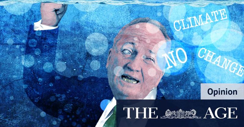 Why Barnaby’s war on net zero’s already sunk