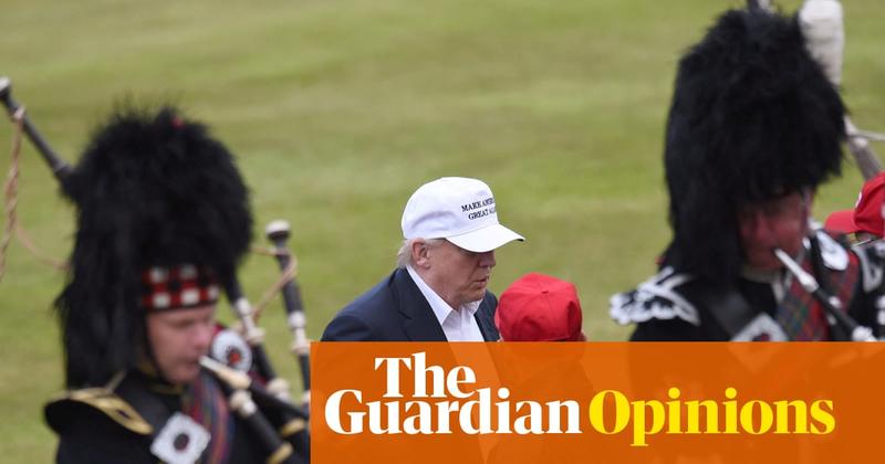 Trump’s trip to Scotland is mostly to visit his golf courses. Where’s the backlash?