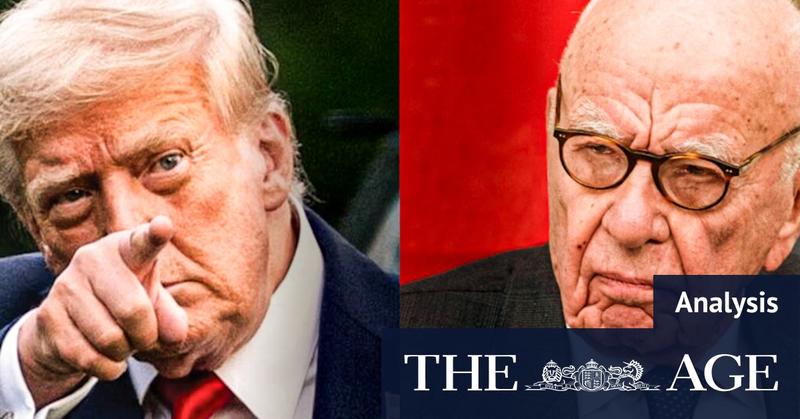 Trump stumbled on Epstein, and Rupert Murdoch has pounced