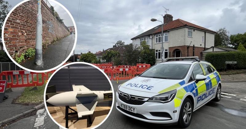 Suspected bomb which sparked evacuation of city suburb turned out to be a lamppost