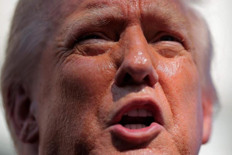Trump gjør det han er best til