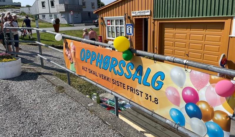 «Kjøp Fedje Landhand­leri!»