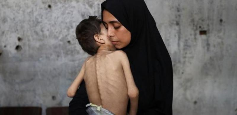 'Arma de guerra', fome atinge meio milhão de palestinos