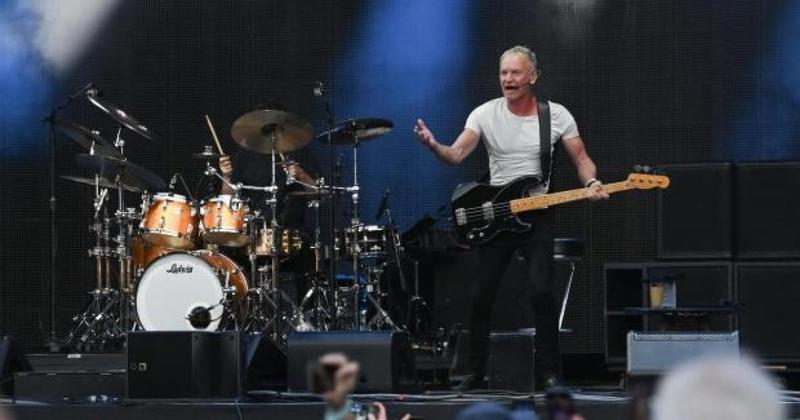 'Every little thing he does is magic': Sting kicks off weekend festival