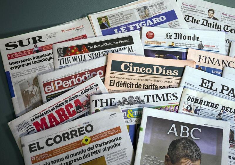 Los periódicos se pagan