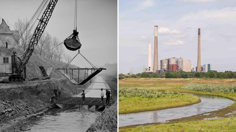 Emscher im Ruhrgebiet: Wie Europas schmutzigster Fluss wiederbelebt wurde