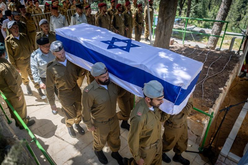 ‘So much pain in this war’: Two soldiers killed in Gaza blasts laid to rest