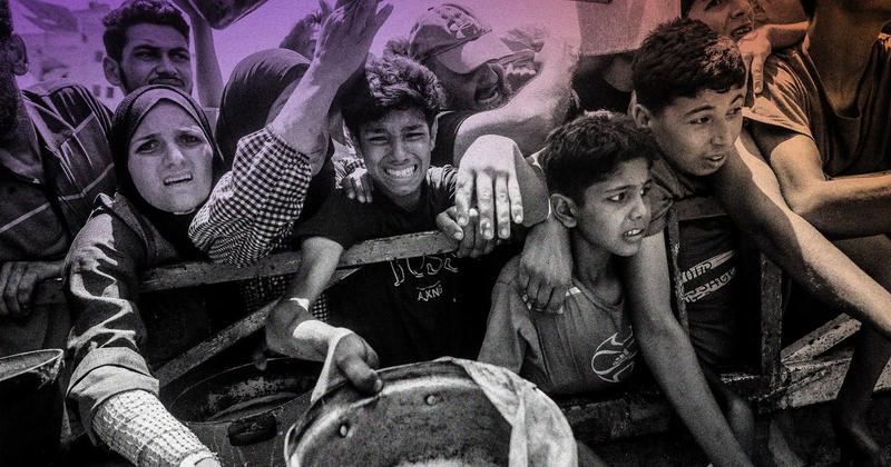 Gaza’s Children Are Looking Through Trash to Avoid Starving
