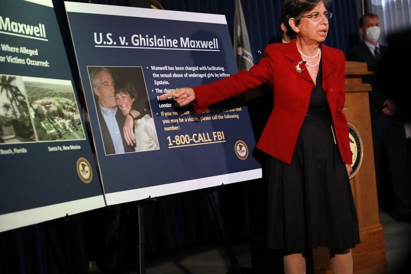 Trump Refuses to Answer Key Question About Ghislaine Maxwell