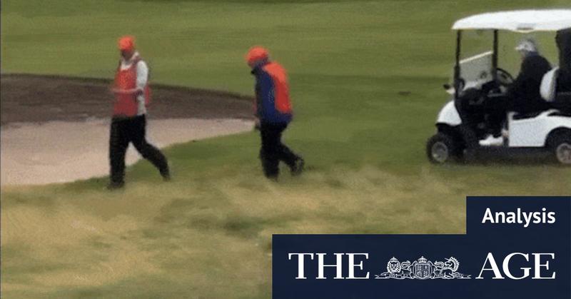 Can the world trust Trump? This golf video might have the answer