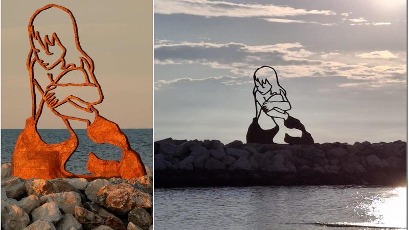 Cos’è la statua sul porto di Cervia con la sirena bambina