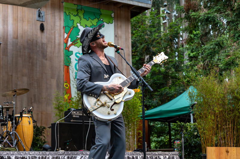 Masked star wows the San Francisco crowd at Stern Grove