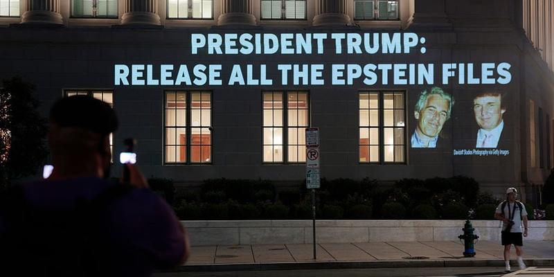 The Epstein Conspiracy Flames That Trump Fanned Are Now Blowing Back on Him