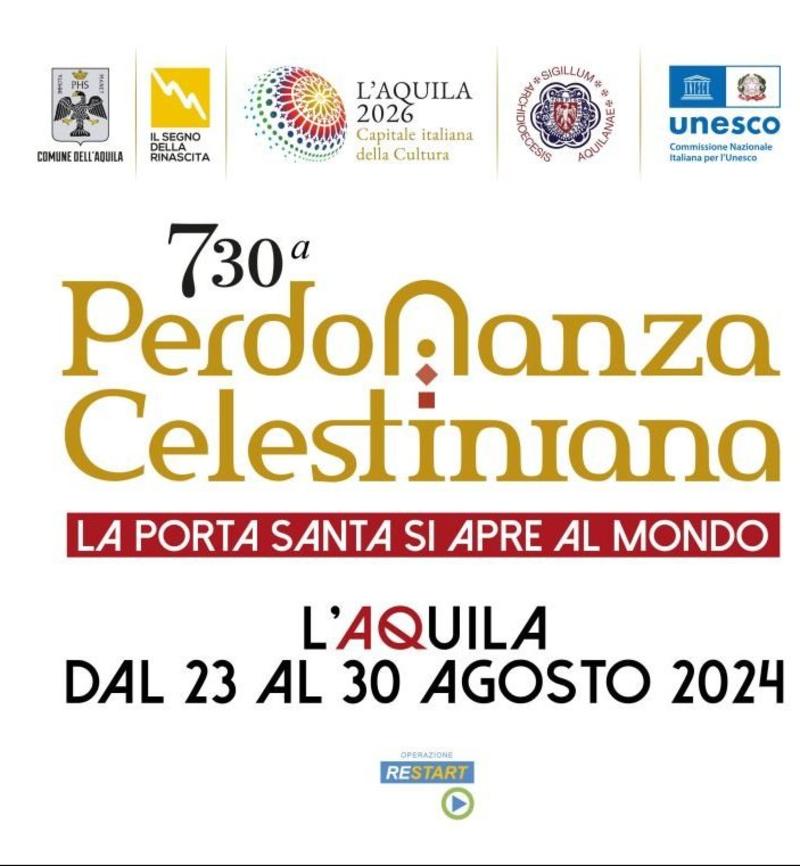 Torna all’Aquila la 731a edizione della Perdonanza Celestiniana
