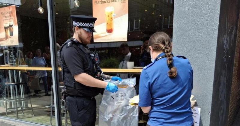 Explosives not used in Starbucks arson attack