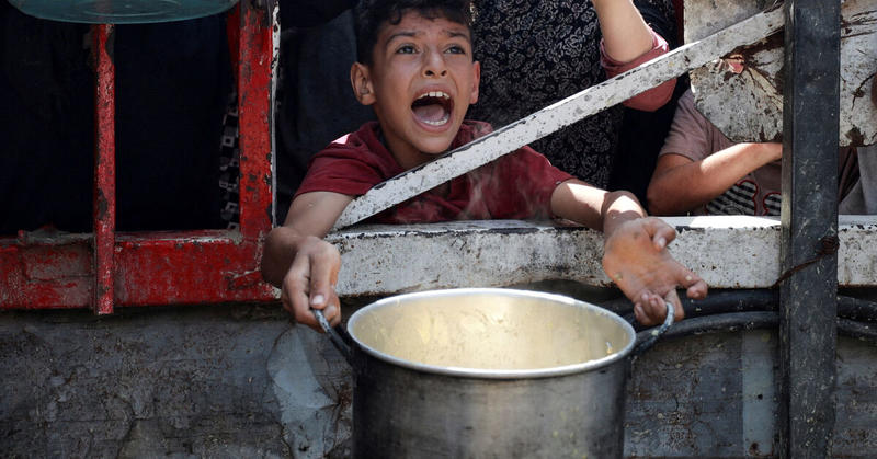 Famine is 'playing out' in Gaza, warns global hunger monitor