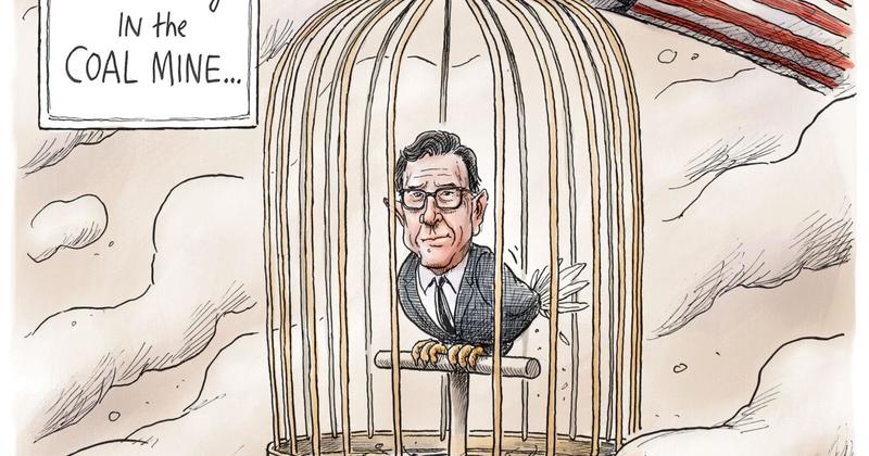 Adam Zyglis: Stephen Colbert Cancelled