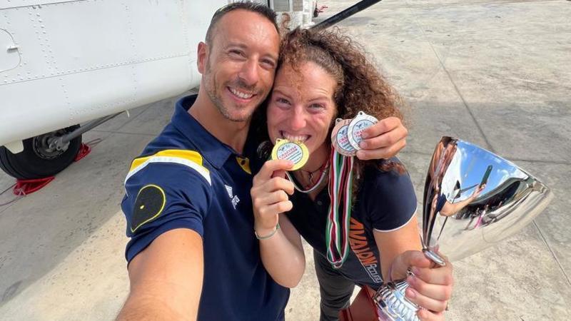 Silvia Magnani, la regina dei cieli. Nel paracadutismo il titolo è suo