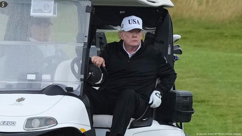 How Trump's trip split Scotland