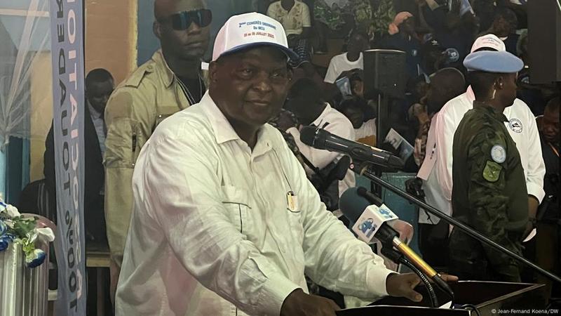 Central African Republic's president eyes third term