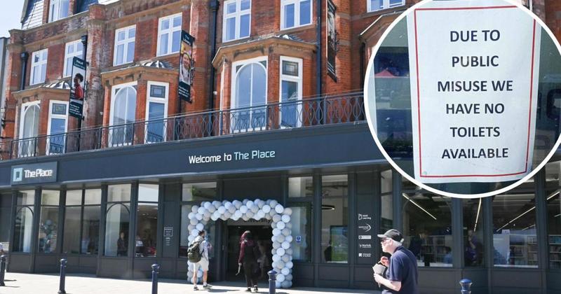 Toilets in new £17m library 'out of action' due to 'misuse' of facilities