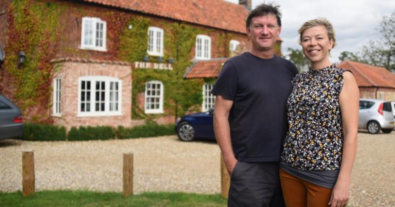 Beer garden at pub in Norfolk named among best in UK