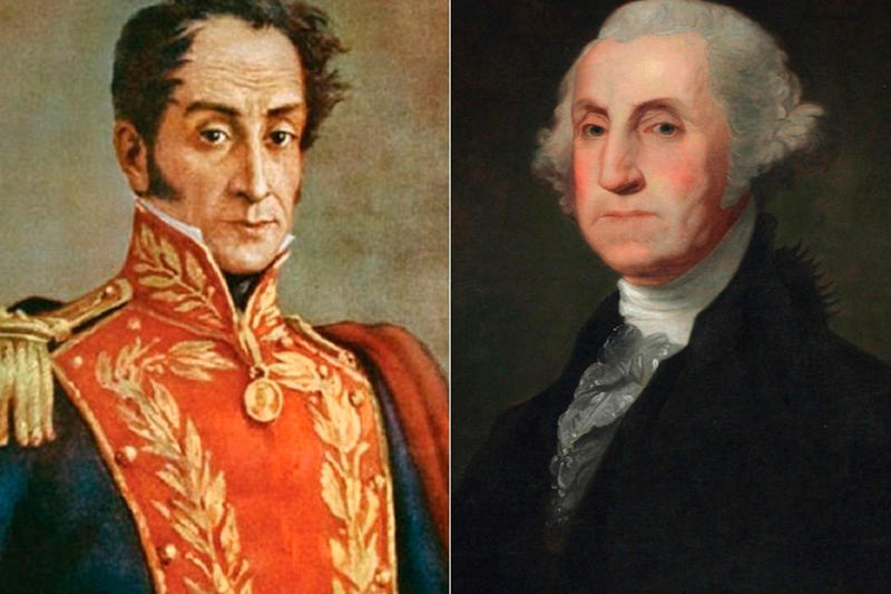 Bolívar y Washington: Dos Luchadores por la Libertad, por Rafael A. Sanabria M.