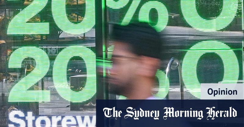 Bargain-hungry Australians are shopping their hearts out